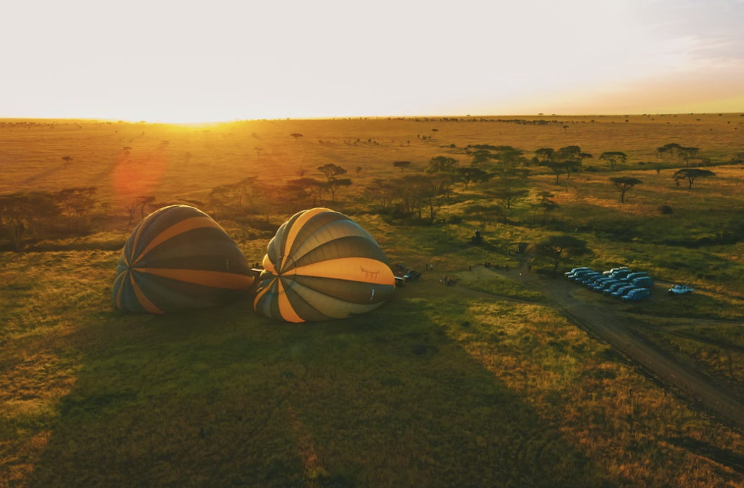 View from balloon